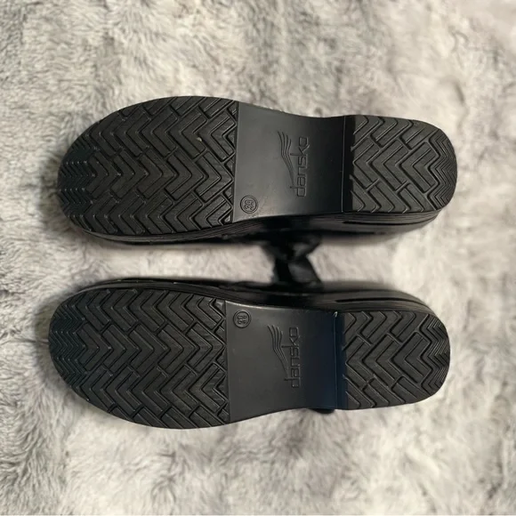 Dansko Black Leather Mules - Picture 4 of 4